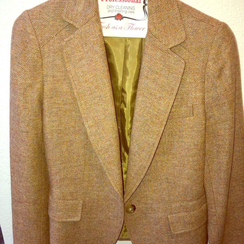 Talbots Woolen Pattern Jacket Euc